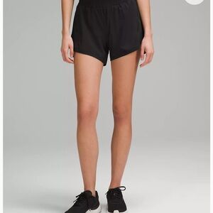 Lululemon track that midrise shorts.